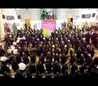 اجتماع ۲۵۰۰ نفری خادمیاران رضوی و خادمین حرم حضرت عبدالعظیم(ع) در قبله تهران